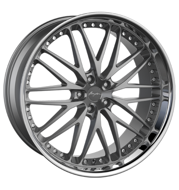 Breyton Spirit II 23" Matt Gun SSL Alloy Wheel Product Image #1